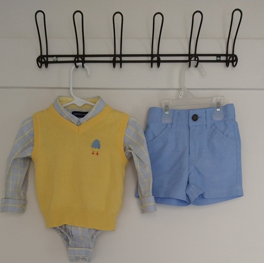 🐣 Andy & Evan Easter outfit! EUC 🐣 - Picture 1 of 4